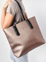 Sac Port paule A4 Format A4 Gallantry Marron format a4 DQ8603-vue-porte