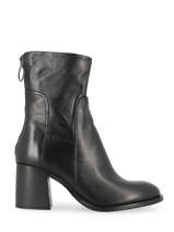 Boots Uit Leder Mjus Zwart women T01206