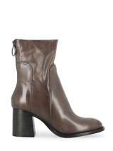 Boots Uit Leder Mjus Bruin women T01206