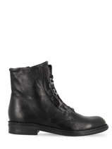 Boots En Cuir En Cuir Mjus Noir accessoires M56204