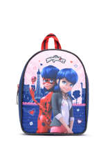 Sac  Dos 1 Compartiment Miraculous Rouge special power 658