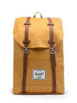 Sac  Dos Retreat 1 Compartiment + Pc 15'' Classics Herschel Jaune classics 10066
