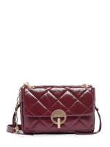 Sac Port paule Moon Cuir Matelass Vanessa bruno Rouge moon 84V40324