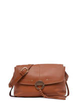 Sac Bandoulire Othilia En Cuir Lisse Vanessa bruno Marron othilia 33V40813