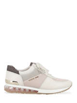 Sneakers Allie Uit Leder Michael kors Roze women - S1ALFS9D