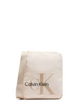 Cross Body Tas Calvin klein jeans Beige sport essentials K509357