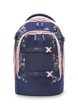 Sac  Dos 2 Compartiments Satch Bleu pack SIN2