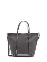 Petit Cabas Zipp Paillettes Vanessa bruno Marron cabas 1V40435
