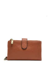 Portefeuille Porte-monnaie Soft Mandoline Marron soft 195