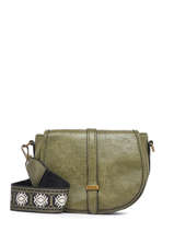 Sac Bandouli�re Sangle Miniprix Vert sangle MD5411