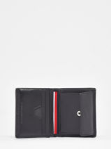 Portefeuille Tommy hilfiger Zwart central AM09280-vue-porte