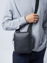 Sac Bandoulire Calvin klein jeans Noir must K508695-vue-porte