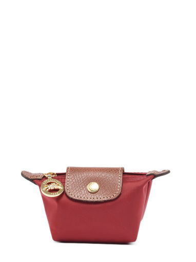 Longchamp Le pliage original Porte monnaie Rouge