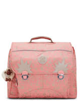 Cartable 2 Compartiments Kipling Rose back to school KI7055