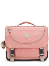 Cartable 2 Compartiments Kipling Rose back to school KI6543