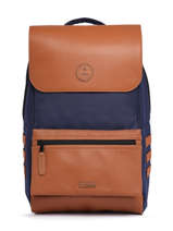 Rugzak 1 Compartiment Met 13'' Laptopvak Cabaia Blauw city M