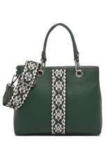 Sac Port Main Brune Fuchsia Vert brune 6