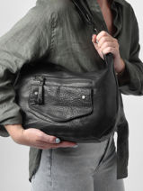 Sac Port paule Gun Miniprix Noir gun MD1882-vue-porte