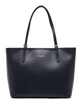 Sac Port paule Smooth Cuir Lancaster Noir smooth 8