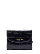 Portefeuille Cuir Lancaster Noir exo 11