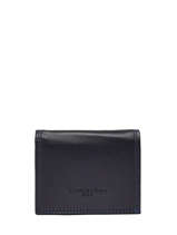 Portemonnee Leder Lancaster Zwart soft vintage homme 120-10