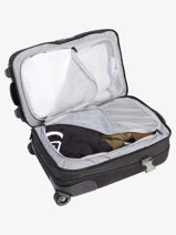 Handbagage Quiksilver Zwart luggage QYBL3017-vue-porte