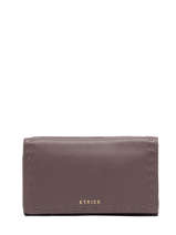 Portefeuille Tradition Cuir Etrier Violet tradition EHER95