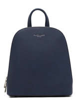 Sac  Dos Miniprix Bleu grained F2547