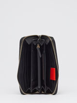 Portefeuille Valentino Noir ocarina VPS3KK15-vue-porte