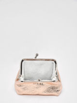 Portemonnee Etincelle Leder Etrier Goud etincelle irisee EETI654-vue-porte