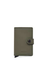 Porte-cartes Cuir Secrid matte MM