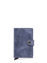 Porte-cartes Vintage Cuir Secrid Noir vintage MV