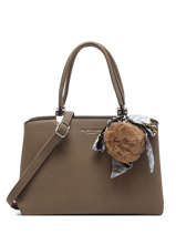 Handtas Grained Miniprix Bruin grained F2517