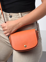 Longchamp Epure Sac port travers Rose-vue-porte