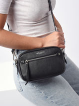 Cross Body Tas Firenze Leder Lancaster Beige firenze 1-vue-porte