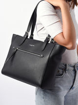 Sac Bandoulire Firenze Cuir Lancaster Beige firenze 4-vue-porte