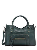 Sac  Main Pop Cuir Basilic pepper Vert pop BPOC22