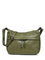 Sac Bandouliere Caviar Cuir Milano Vert caviar CA20075N