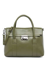 Handtas Caviar Leder Milano Groen caviar CA22064