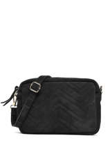 Cross Body Tas Velvet Sude Milano Zwart velvet VE19111L
