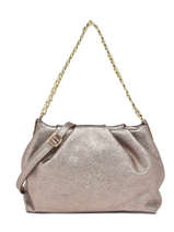 Sac Port paule Nine Cuir Milano Marron nine NI23061