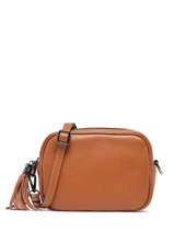 Sac Bandoulire Caviar Cuir Milano Marron caviar CA2006N