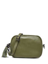 Cross Body Tas Caviar Leder Milano Groen caviar CA2006N