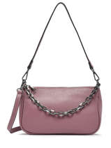 Cross Body Tas Caviar Leder Milano Violet caviar CA21065