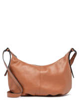 Cross Body Tas Caviar Leder Milano Bruin caviar CA22066