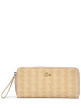 Portefeuille Lacoste Marron daily lifestyle seasonal NF3958DG
