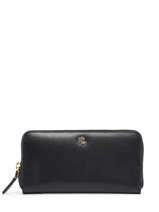 Portefeuille Cuir Lauren ralph lauren Noir dryden 32876730