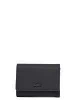 Portefeuille Lacoste Noir sport heritage NF3948DB