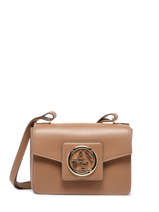 Cross Body Tas S Roxane Leder Lancel Bruin roxane 22438-24