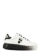 Sneakers Kapri Jellikonic Uit Leder Karl lagerfeld Wit women KL62533